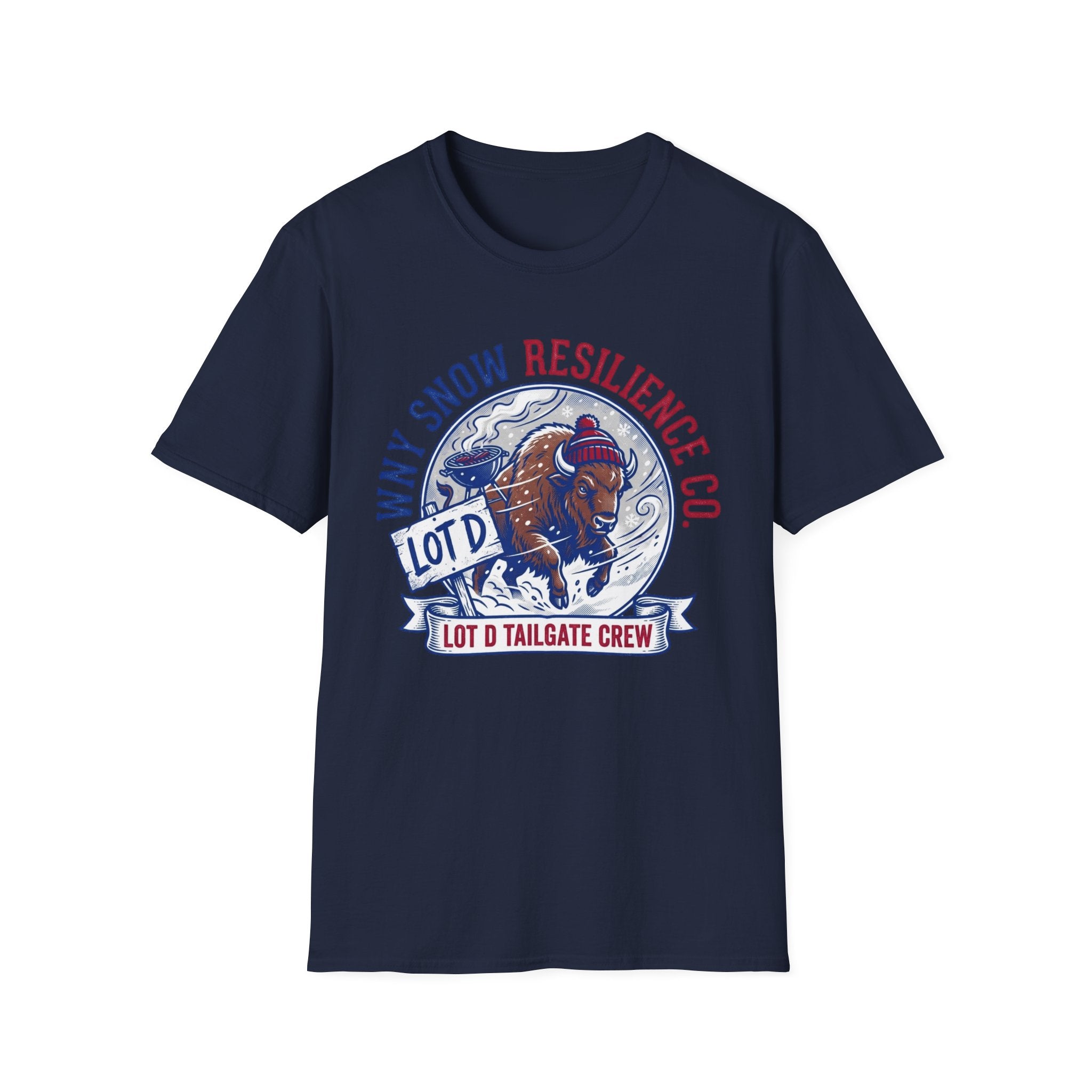 WNY Snow Resilience Co. Lot D Tailgate Crew T-Shirt