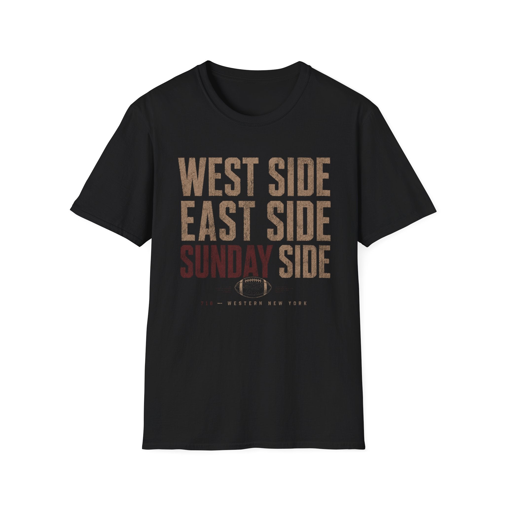 West Side East Side Sunday Side T-Shirt