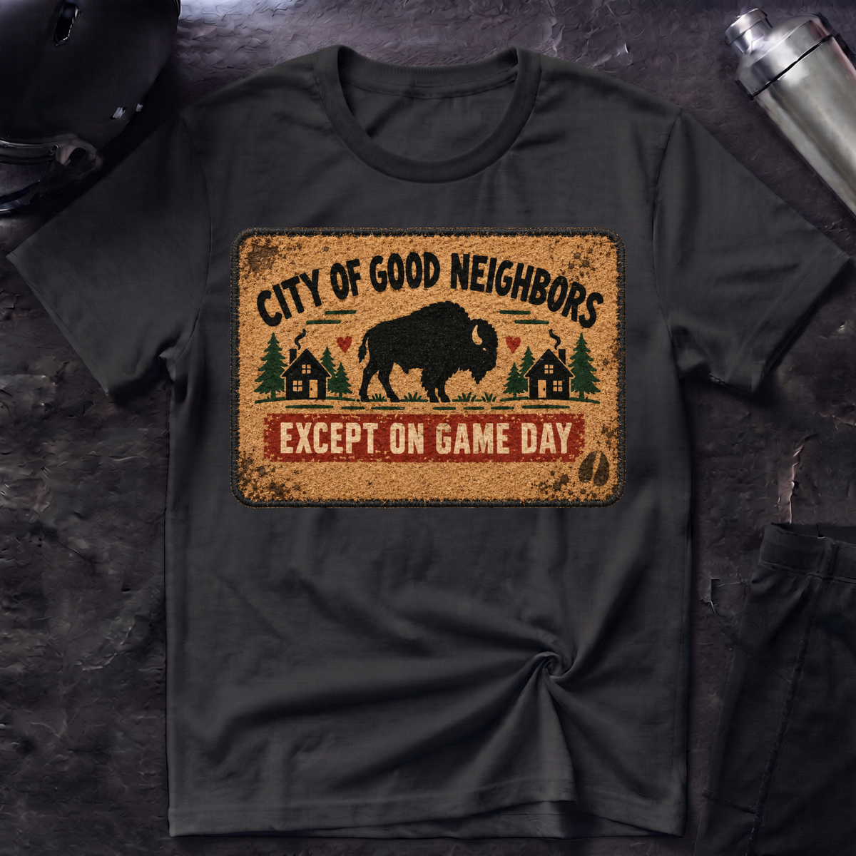 Good Neighbors Mat T-Shirt
