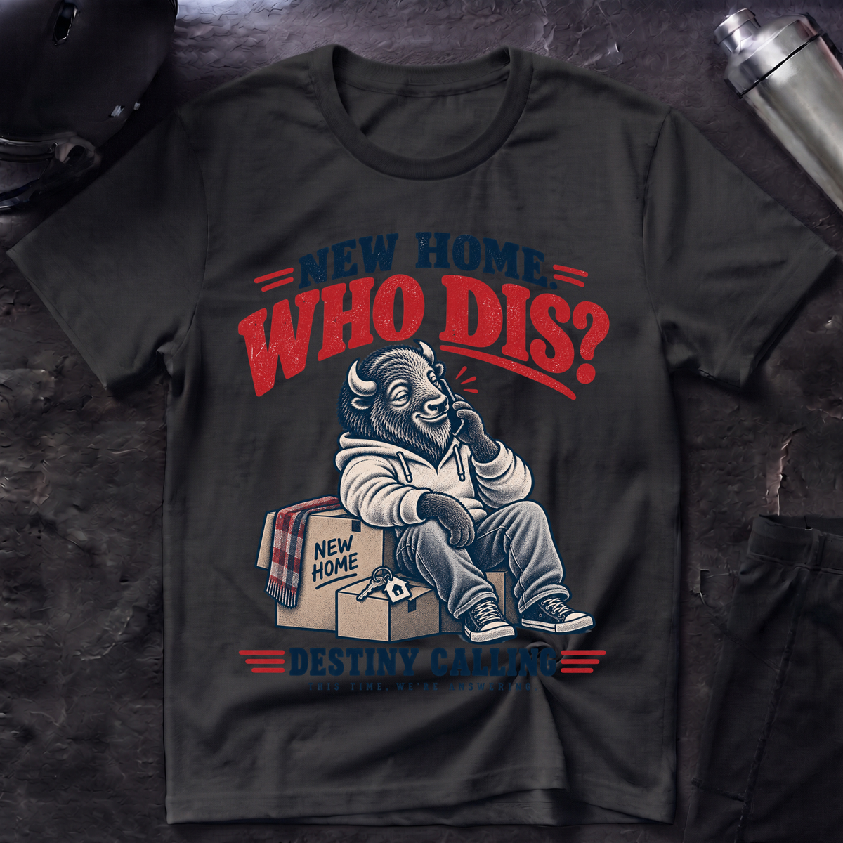 New Home. Who Dis? T-Shirt
