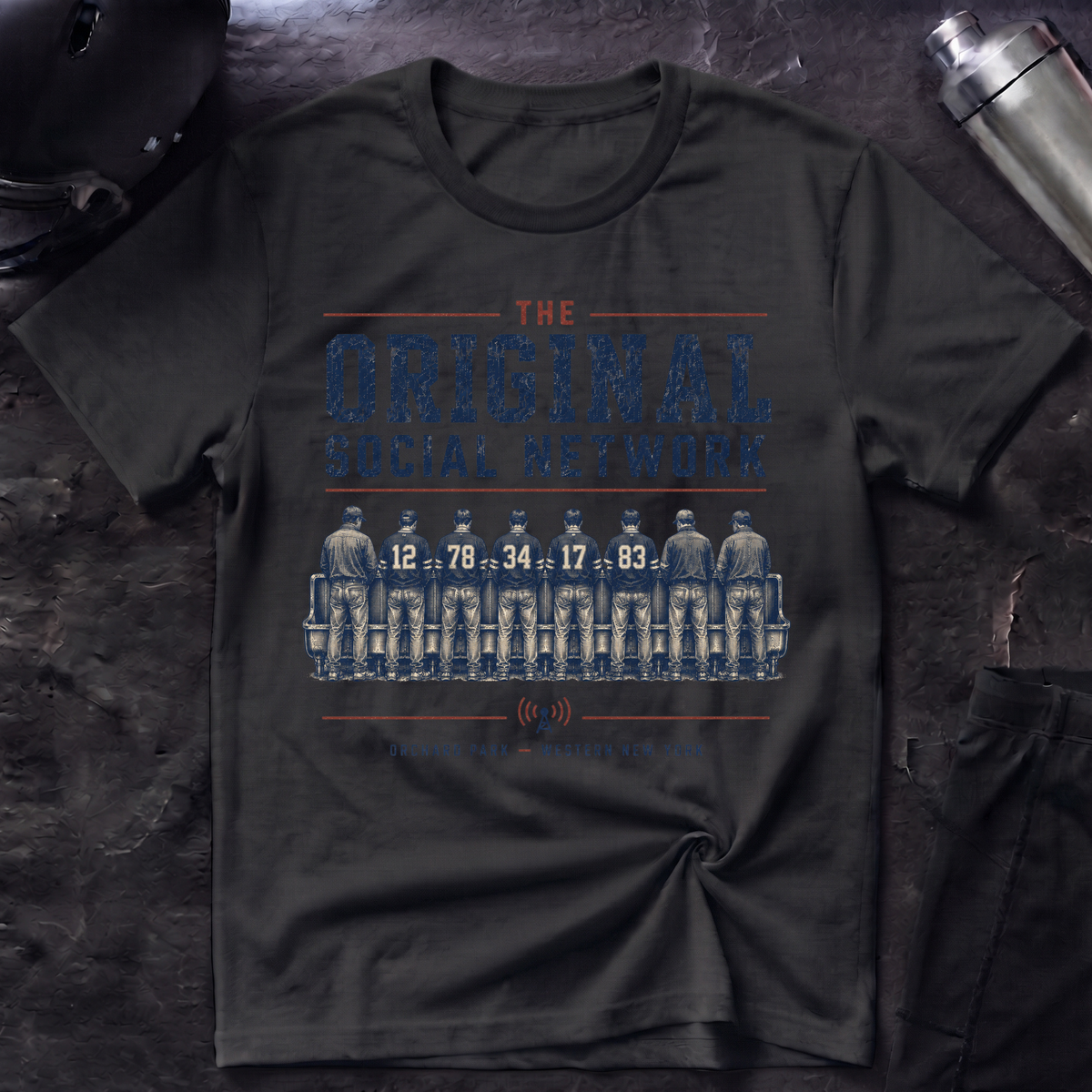 Original Social Network (with people) T‑Shirt