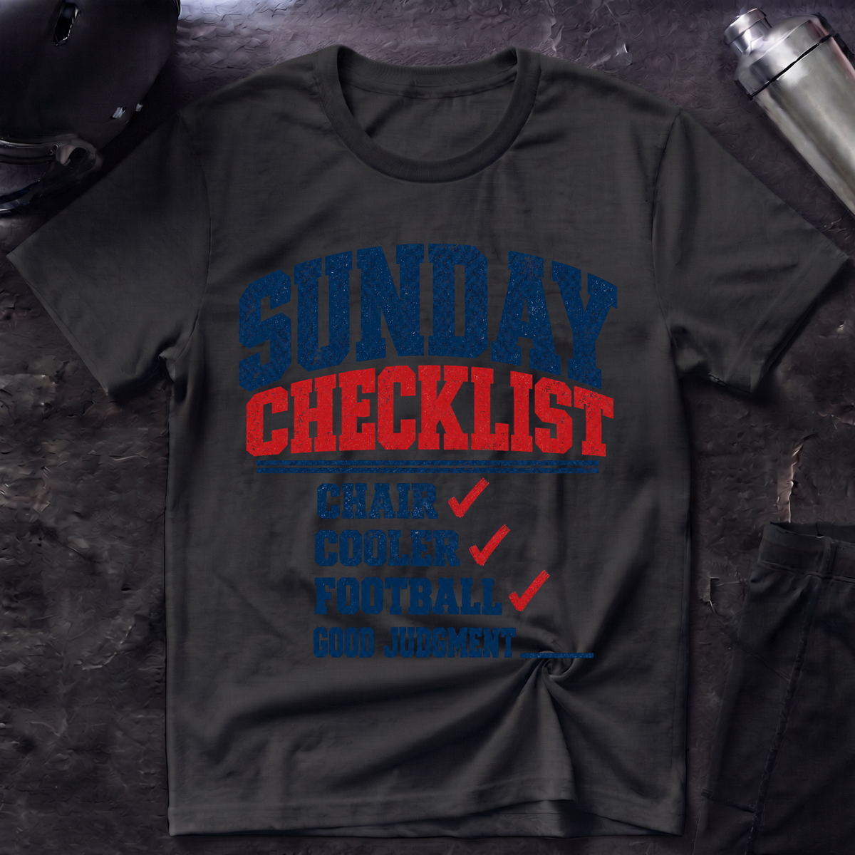 Sunday Checklist T‑Shirt