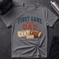 First Game With Dad Youth T-Shirt