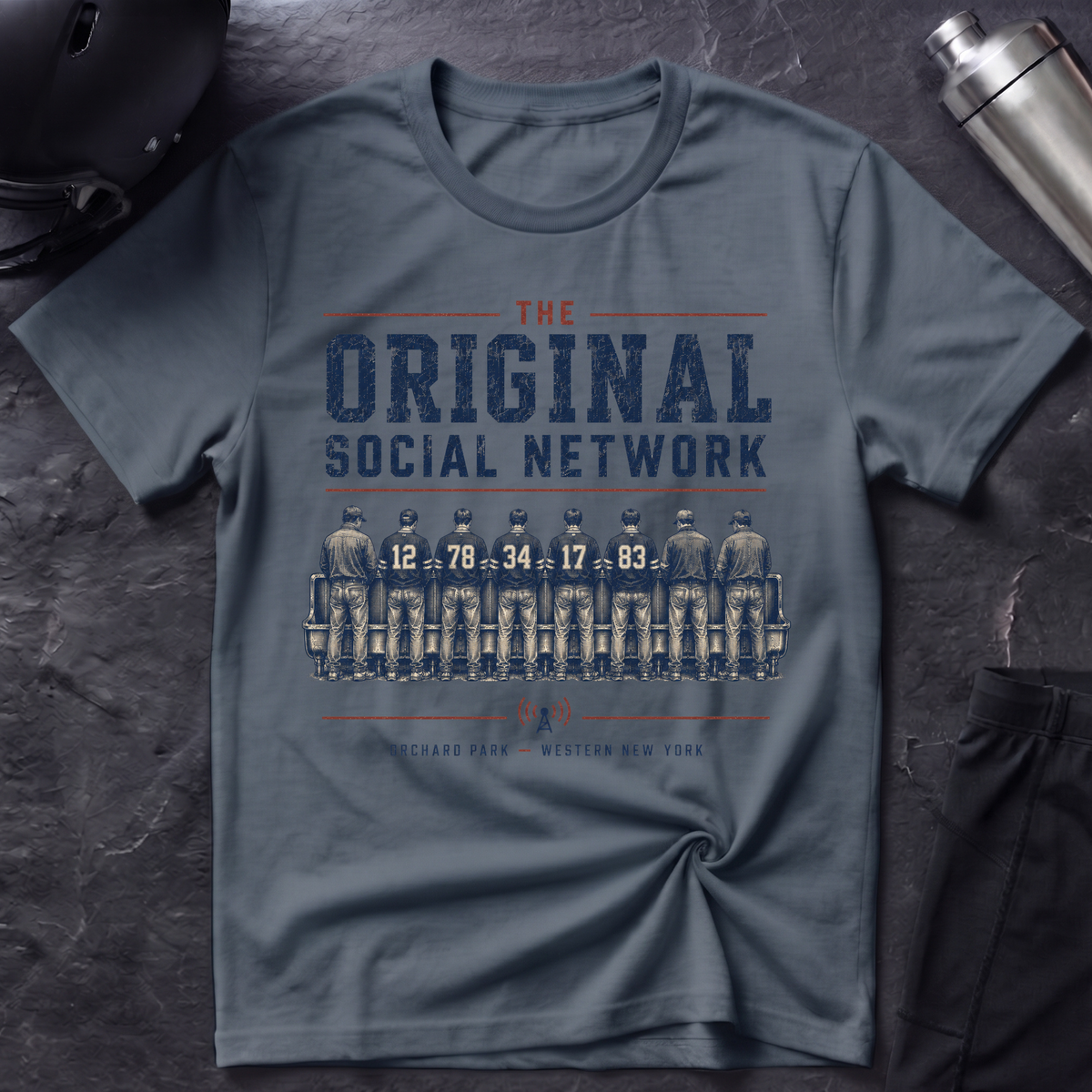 Original Social Network (with people) T‑Shirt