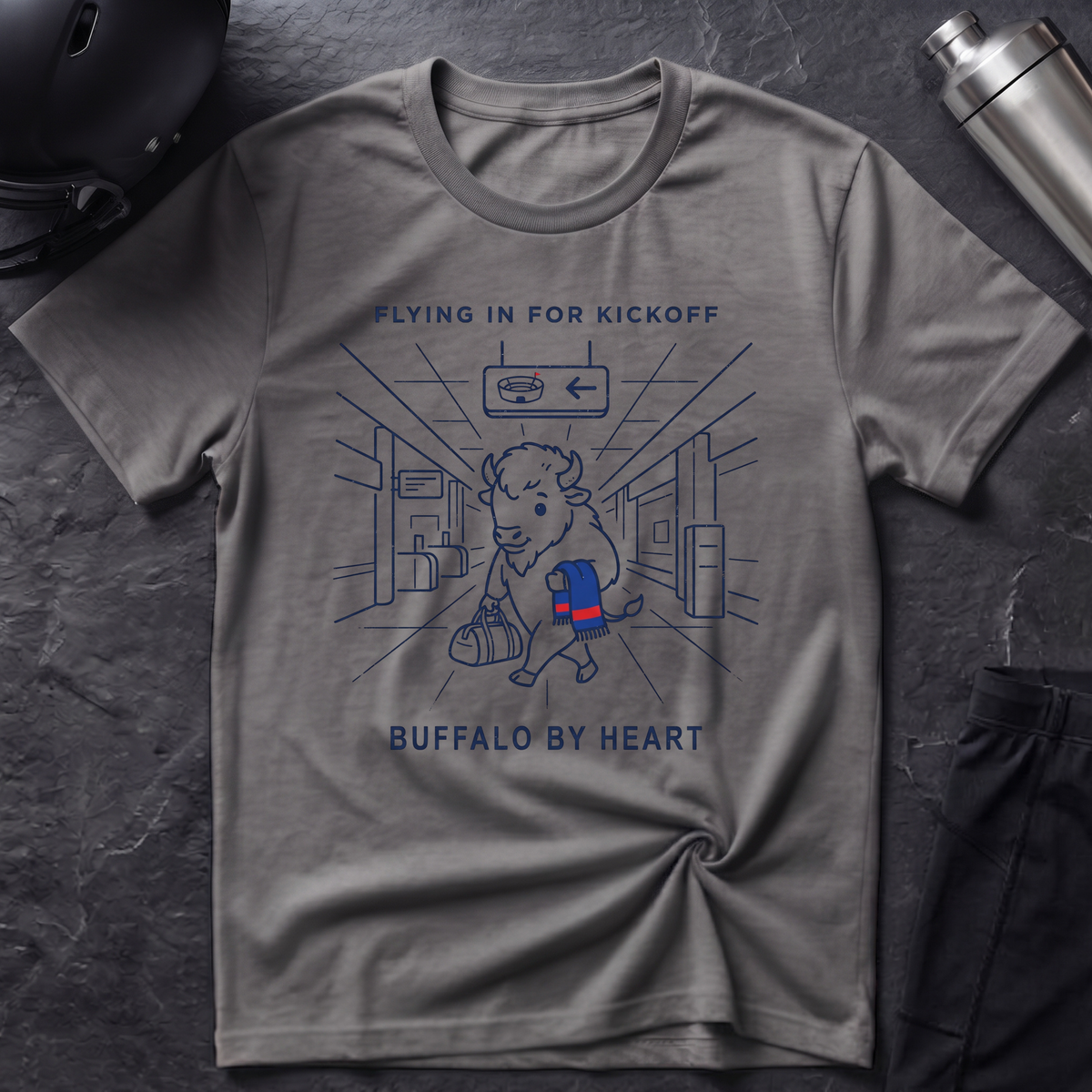 Flying In For Kickoff T-Shirt
