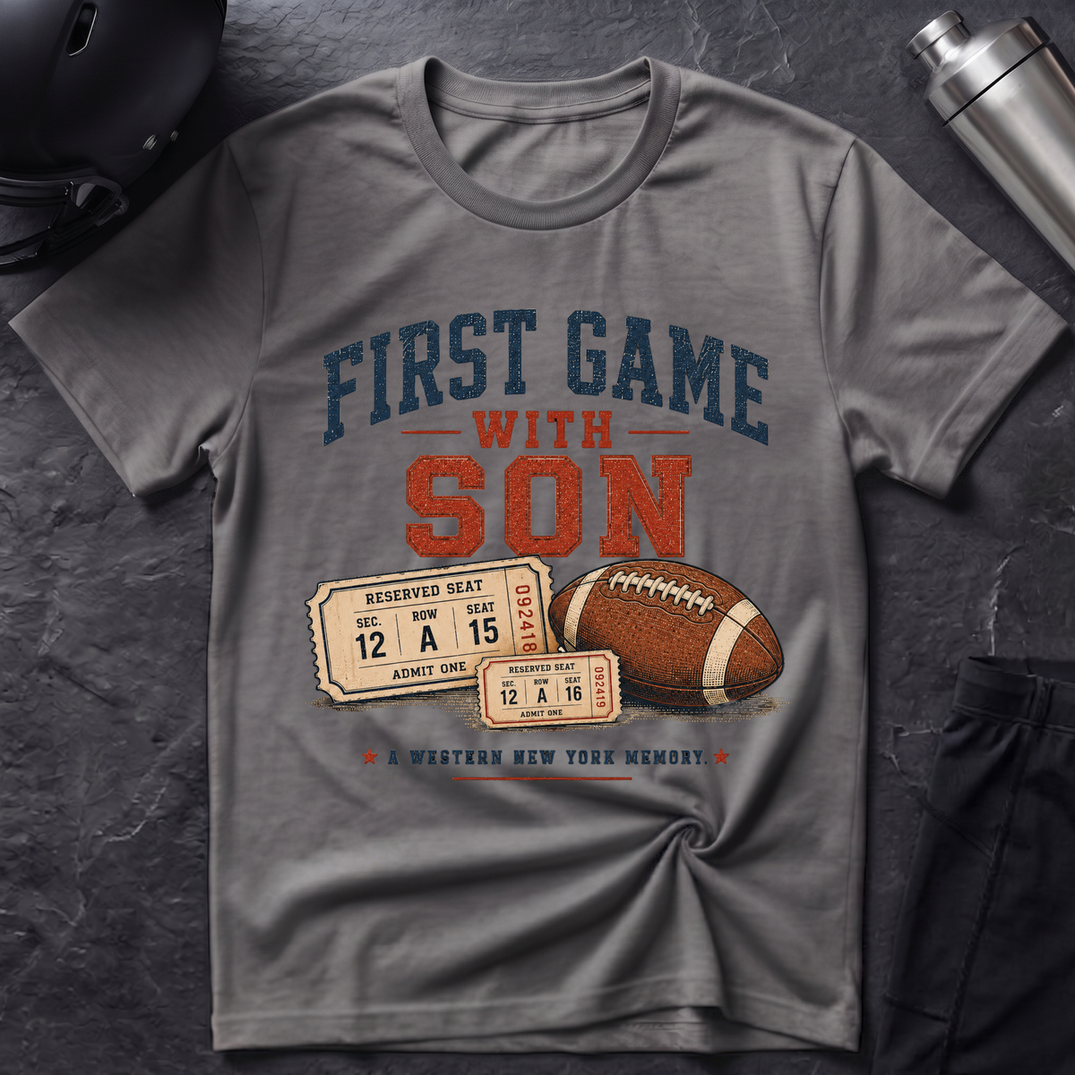 First Game With Son T-Shirt