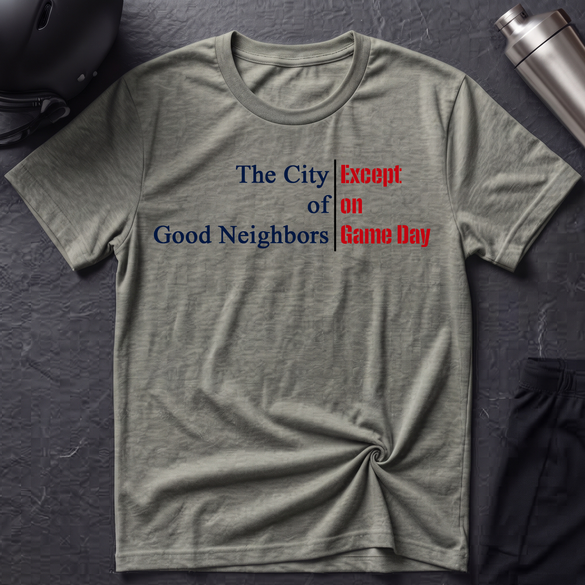 Except on Game Day T-Shirt