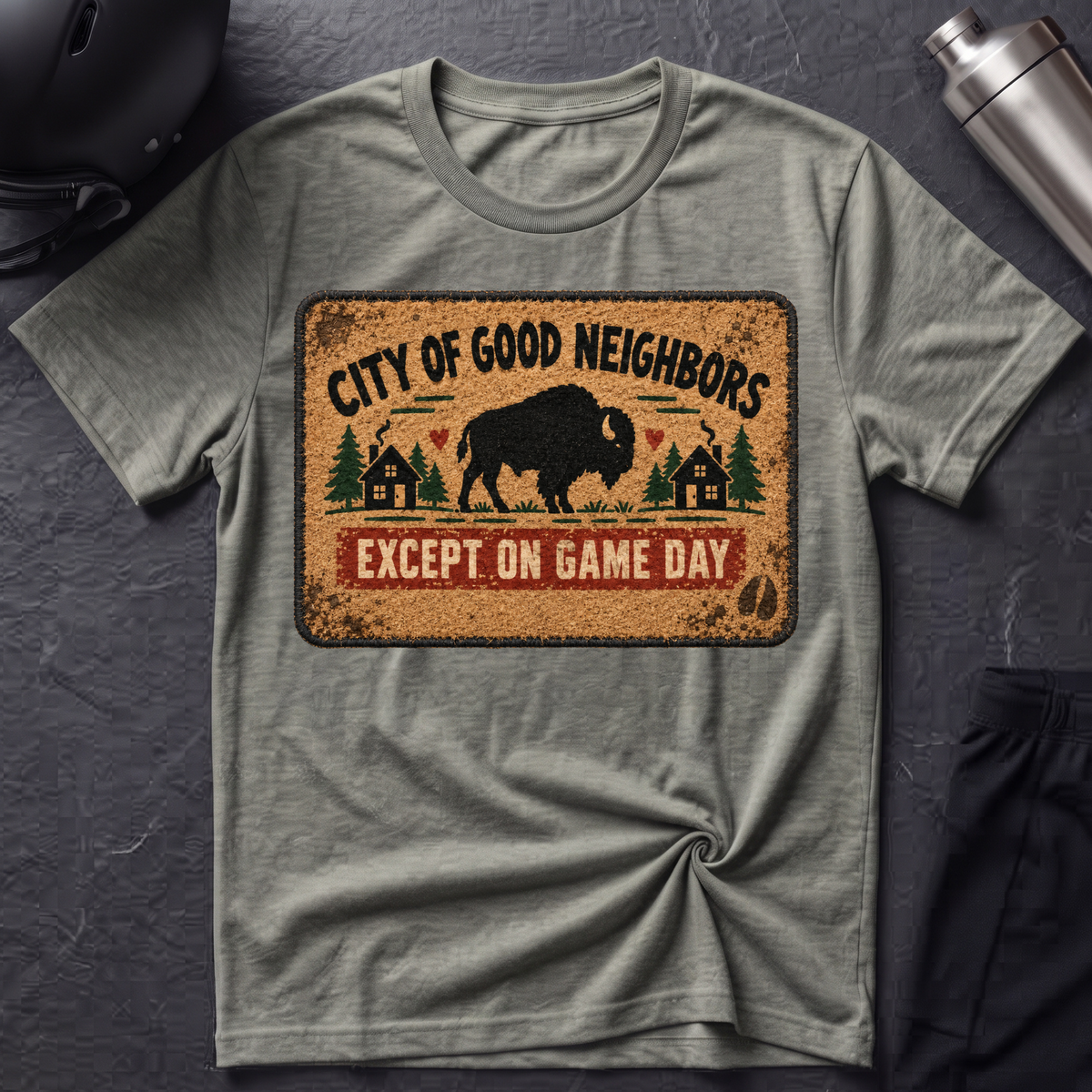 Good Neighbors Mat T-Shirt