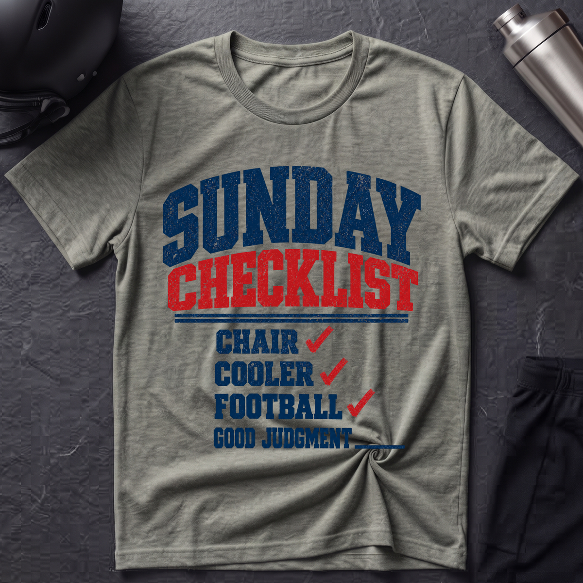 Sunday Checklist T‑Shirt