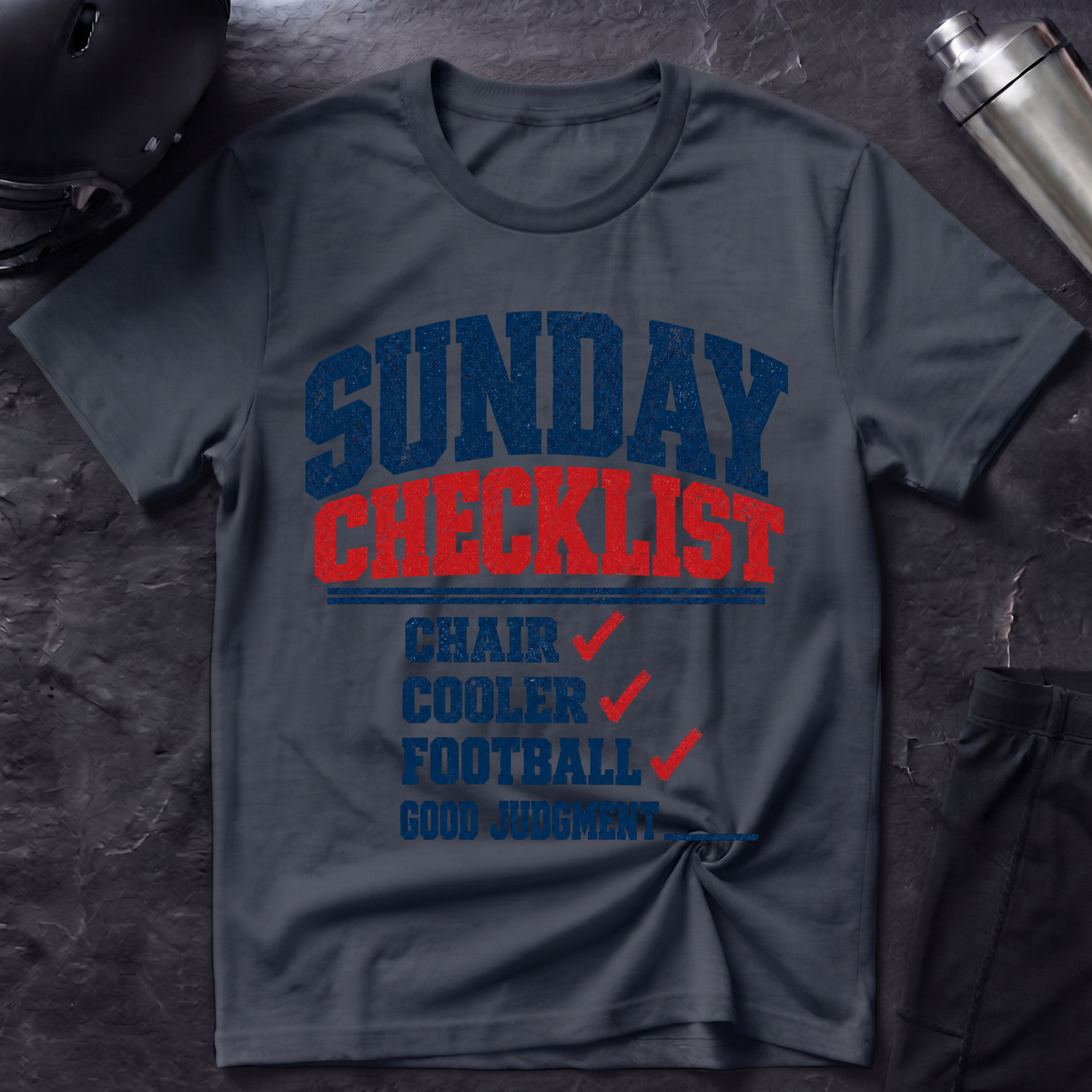 Sunday Checklist T‑Shirt