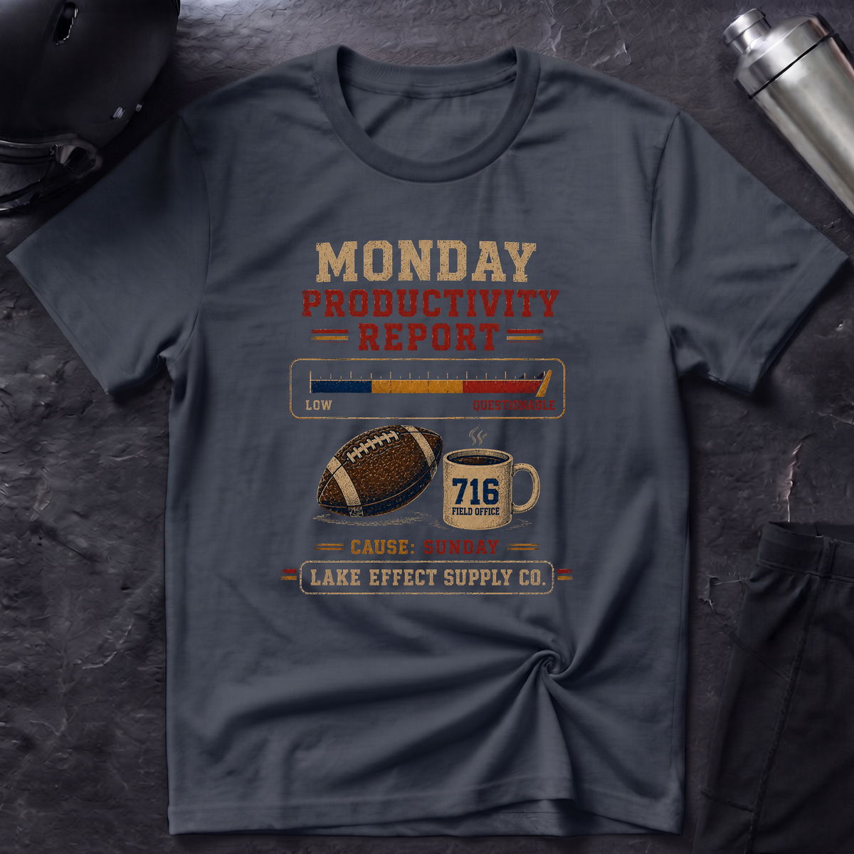 Monday Productivity Report T‑Shirt