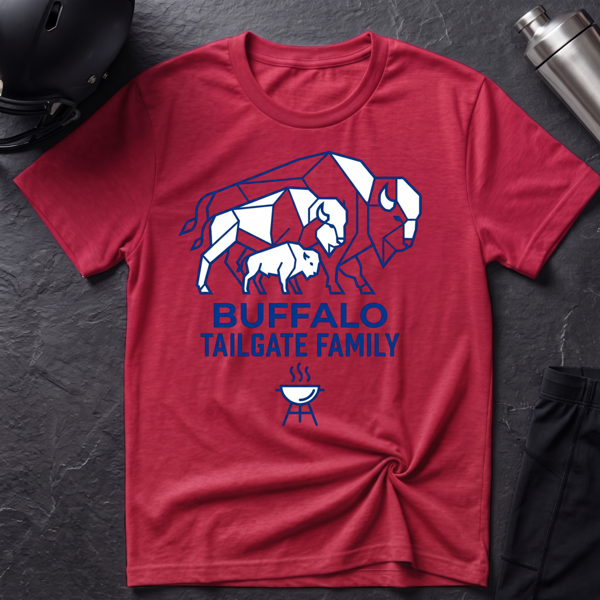 Buffalo Tailgate Family T-Shirt