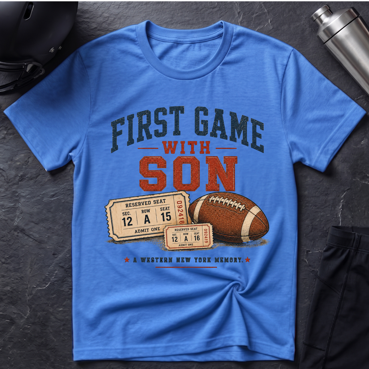 First Game With Son T-Shirt