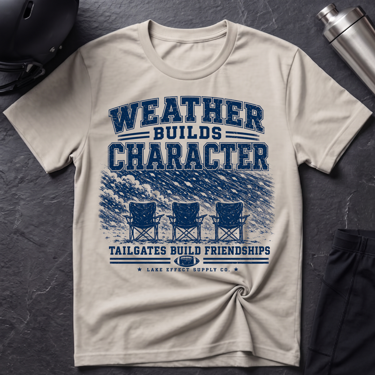 Weather Builds Character T-Shirt