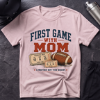 First Game With Mom Youth T-Shirt