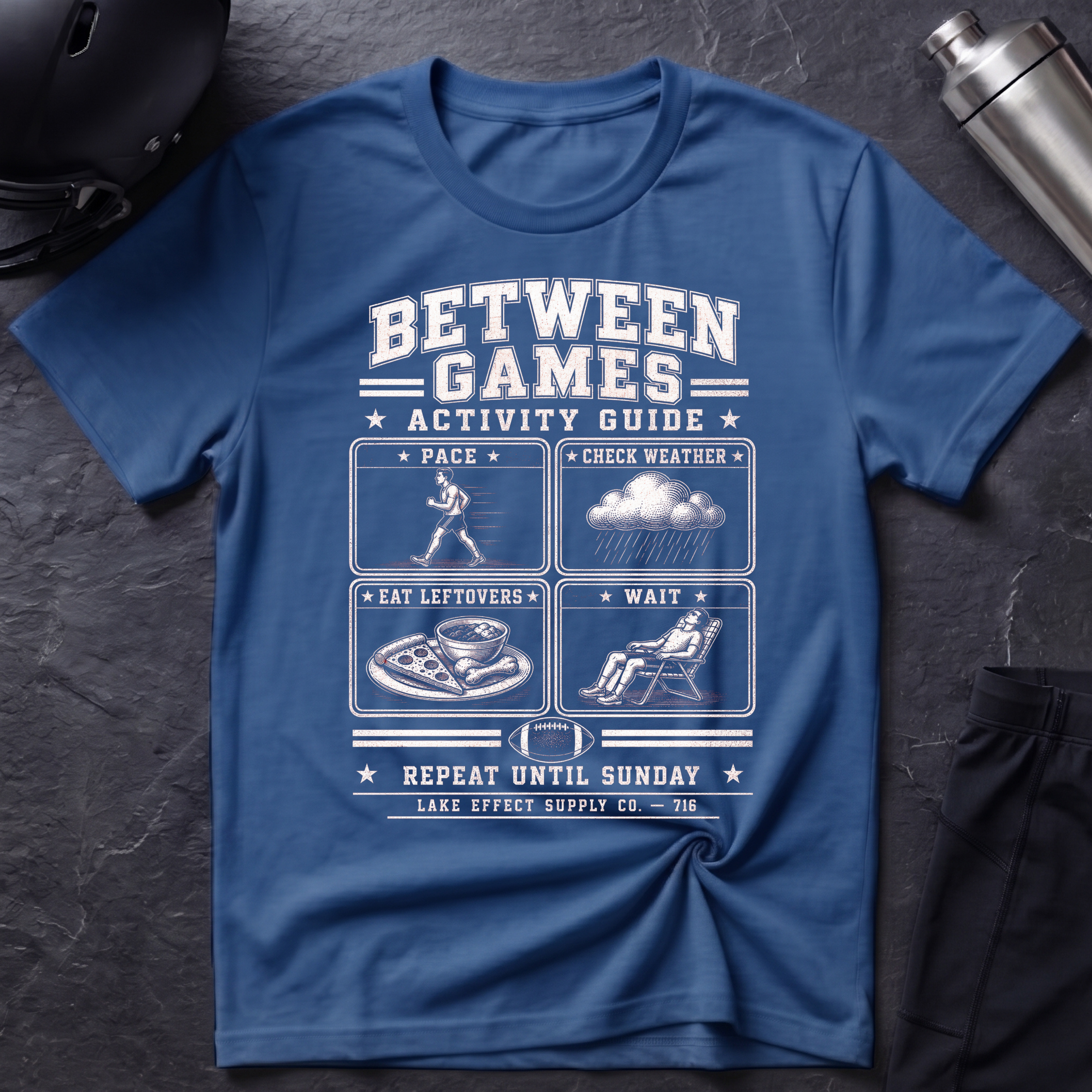 Between Games Activity Guide T-Shirt