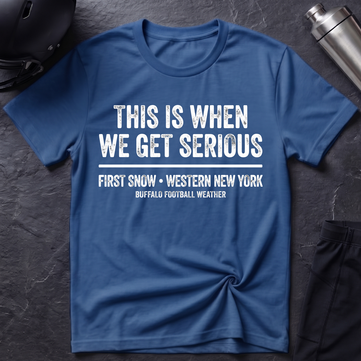 Buffalo Football Weather T-Shirt
