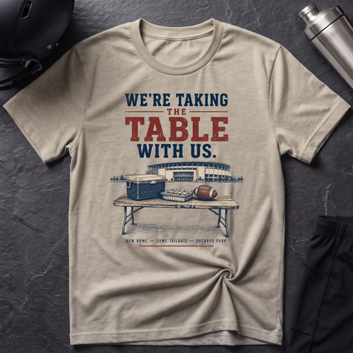 Table Comes Too T‑Shirt