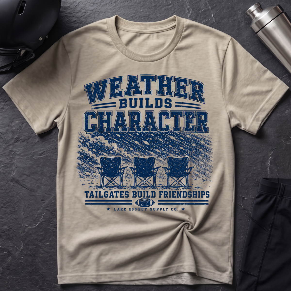 Weather Builds Character T-Shirt