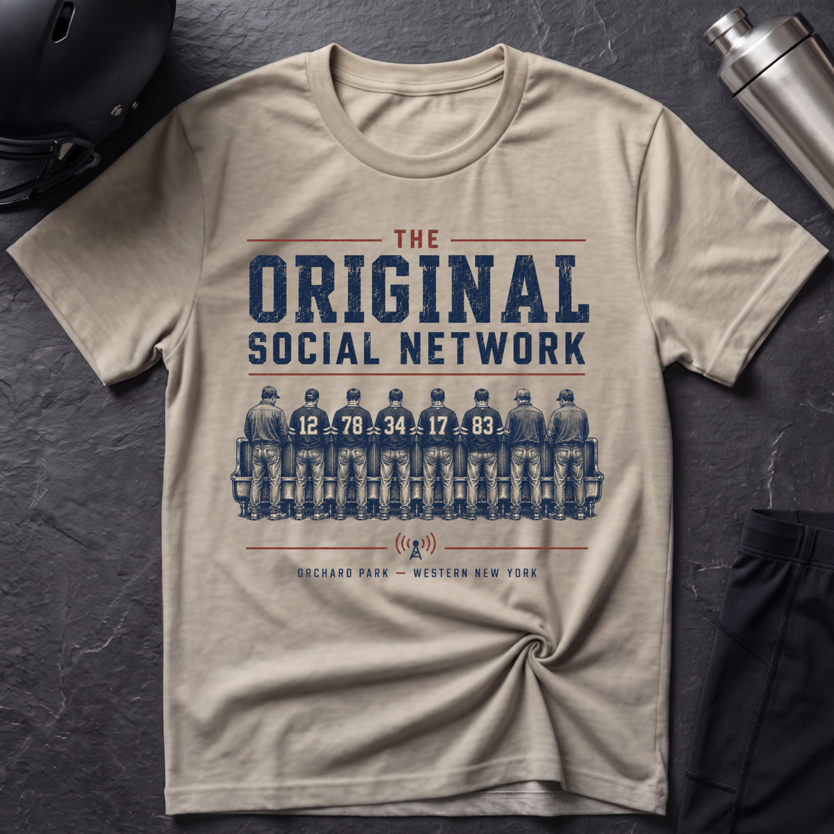 Original Social Network (with people) T‑Shirt