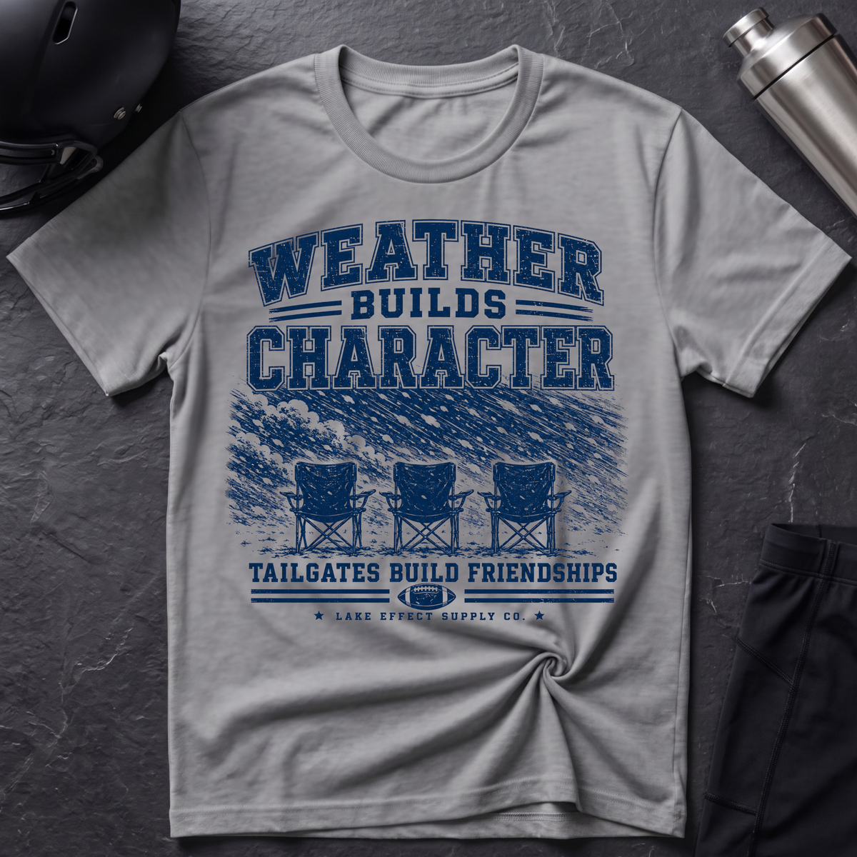 Weather Builds Character T-Shirt