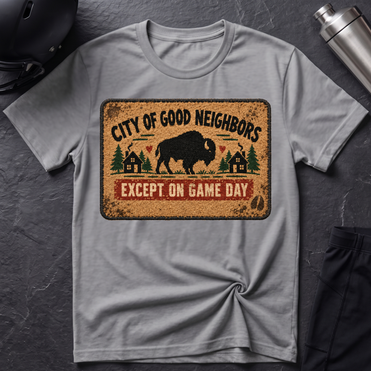 Good Neighbors Mat T-Shirt