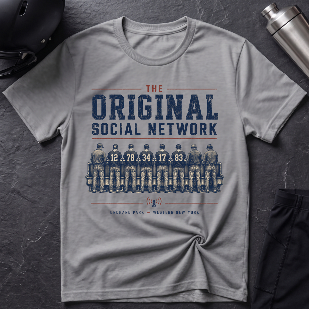 Original Social Network (with people) T‑Shirt