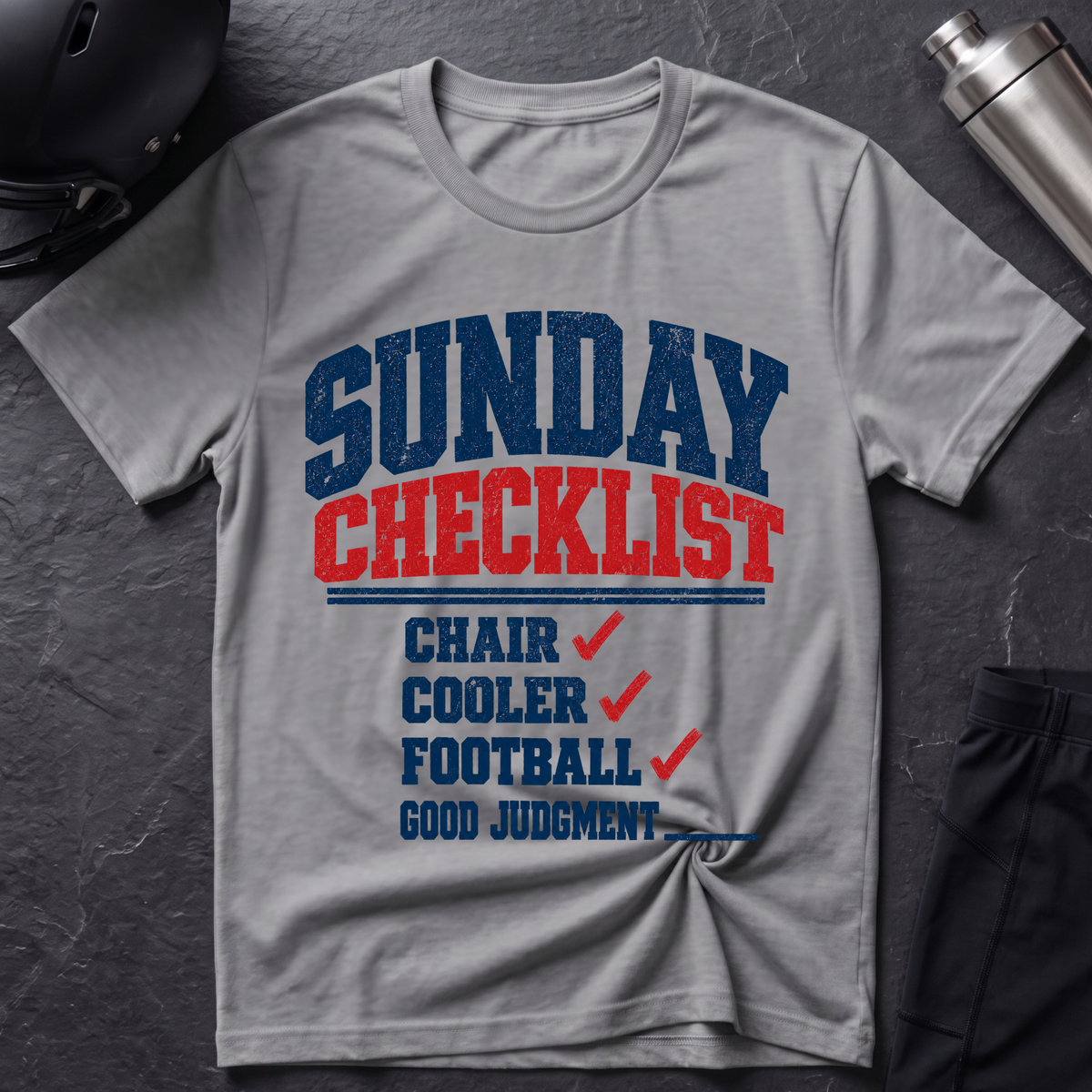 Sunday Checklist T‑Shirt