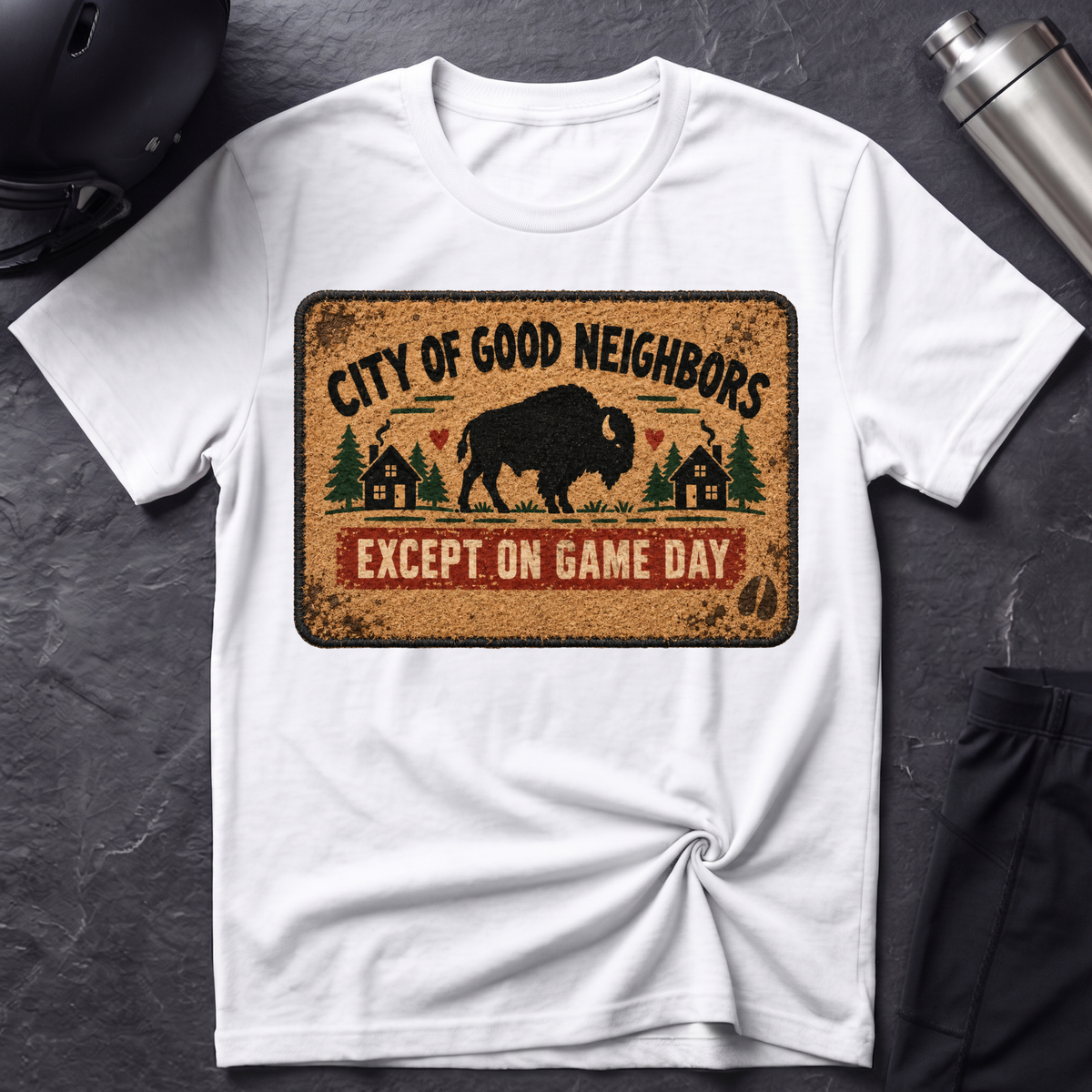 Good Neighbors Mat T-Shirt