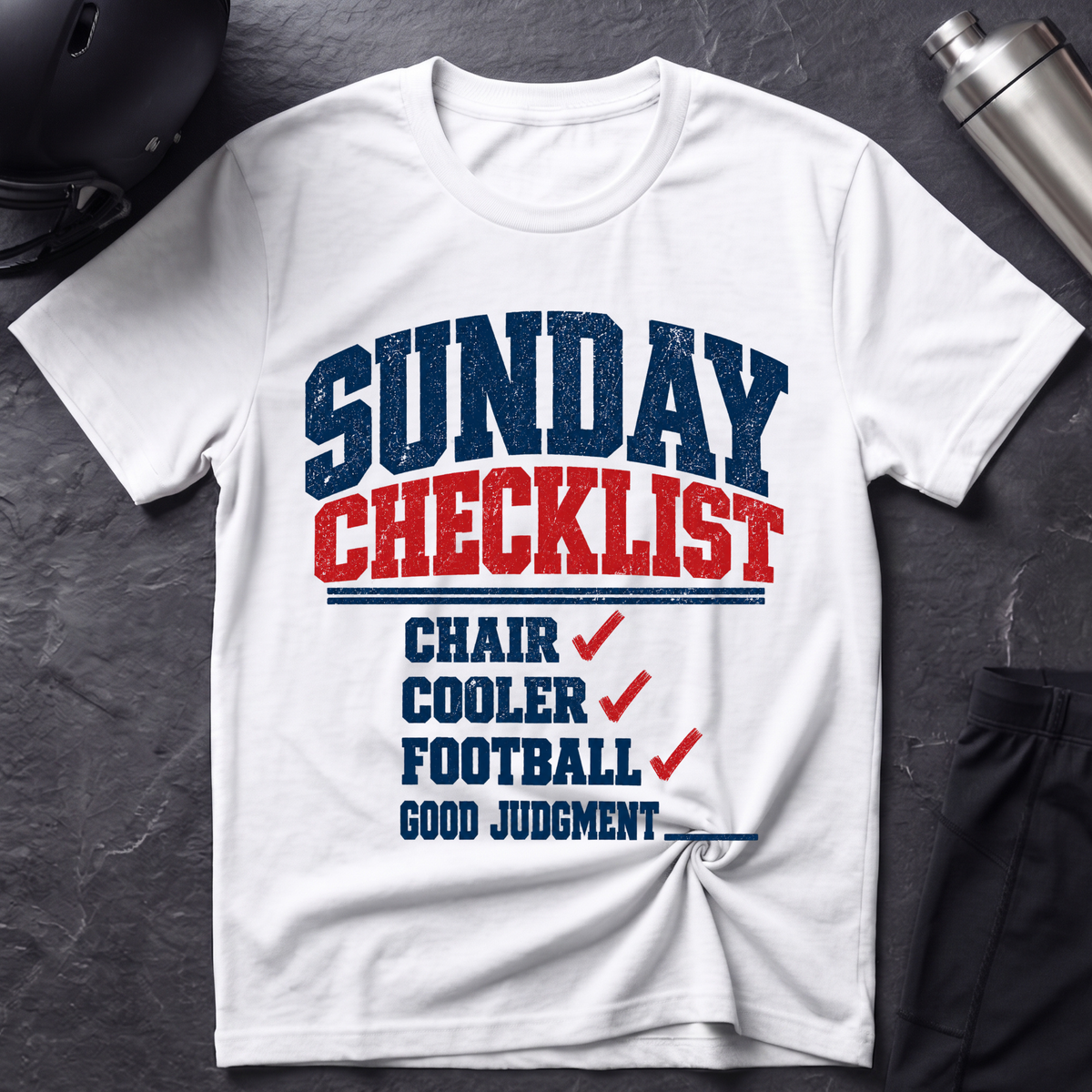 Sunday Checklist T‑Shirt