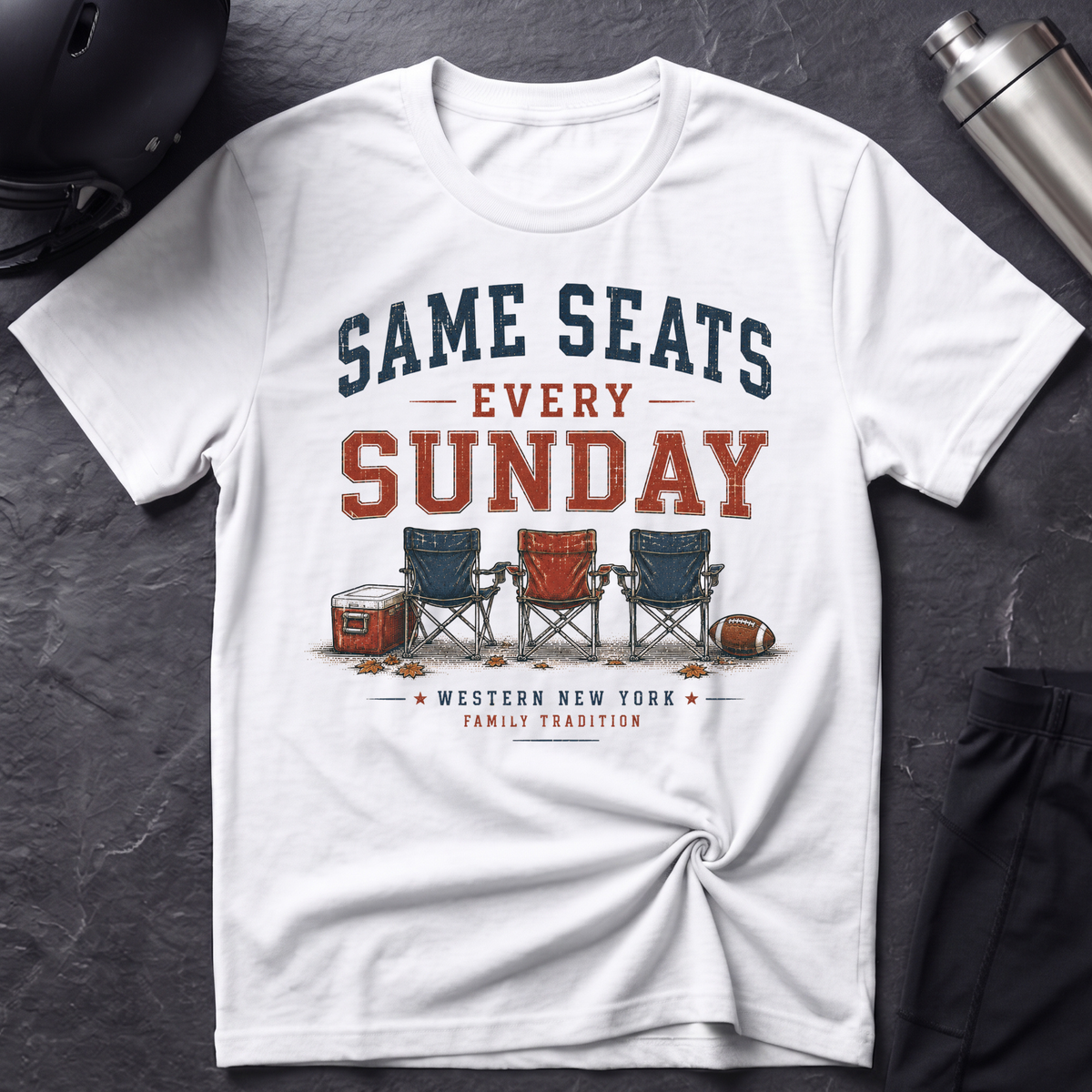 Same Seats Every Sunday T-Shirt