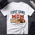 First Game With Mom Youth T-Shirt