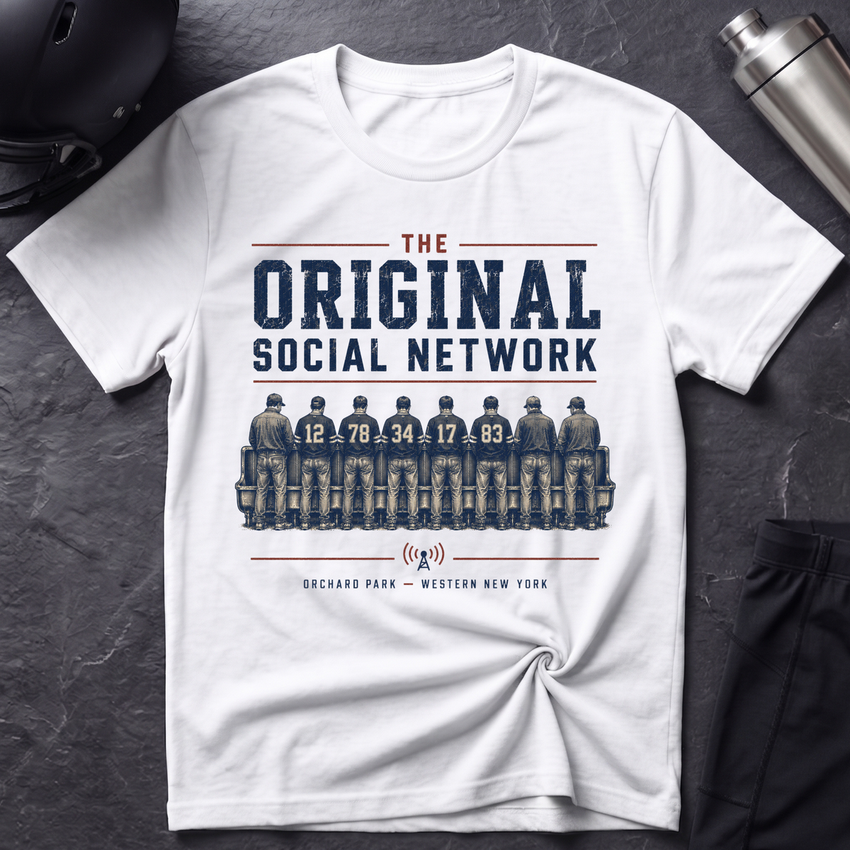Original Social Network (with people) T‑Shirt