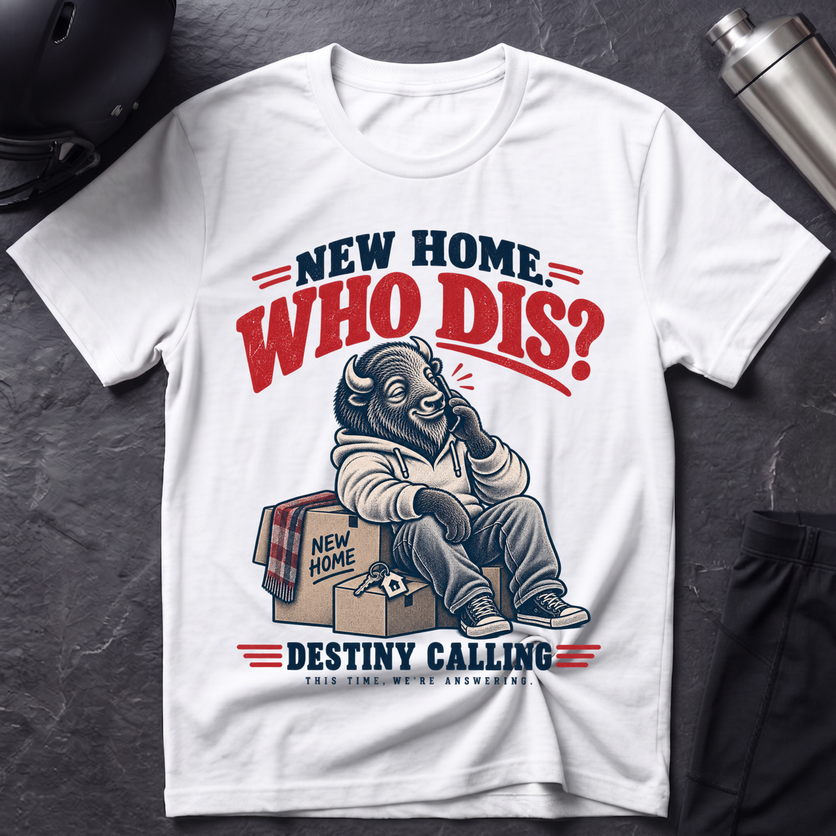New Home. Who Dis? T-Shirt