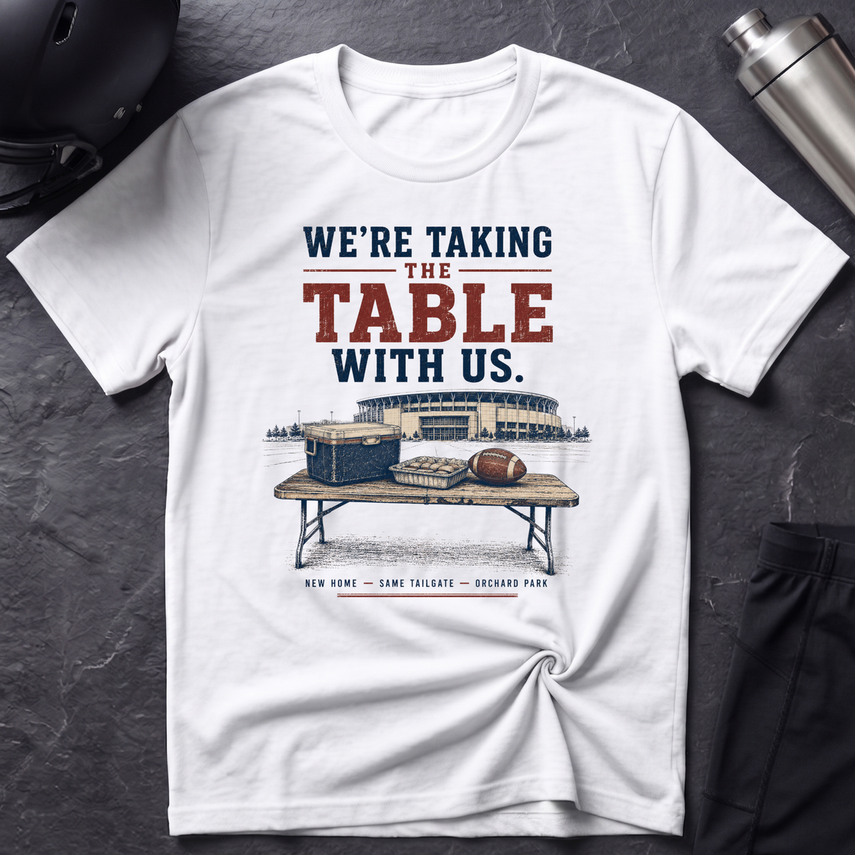 Table Comes Too T‑Shirt