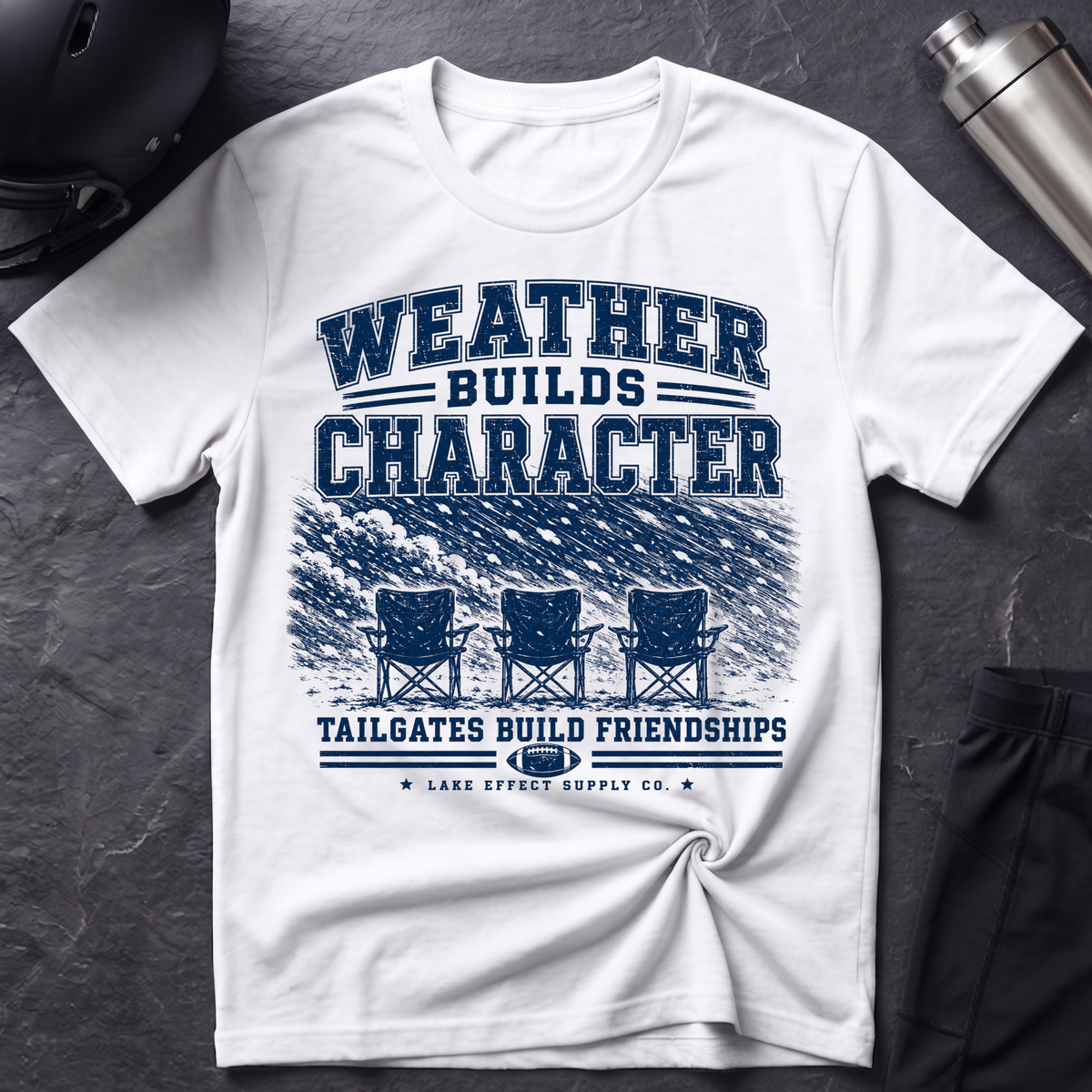 Weather Builds Character T-Shirt